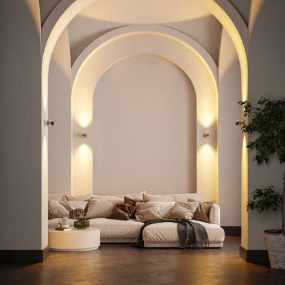 Lumexo™ – Kabellose LED Wandleuchte mit Schalter für Innen & Außen
