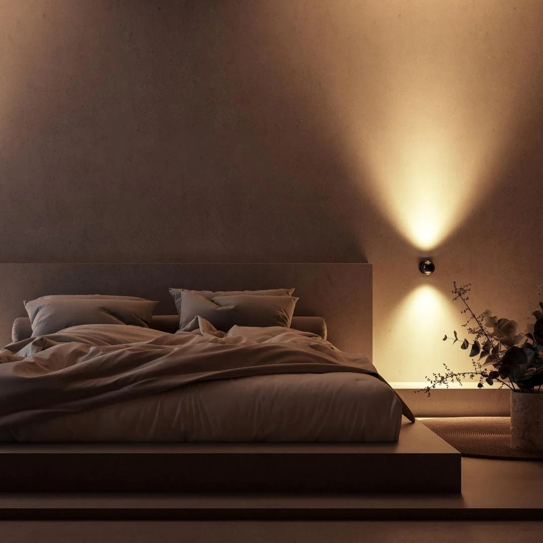 Lumexo™ – Kabellose LED Wandleuchte mit Schalter für Innen & Außen