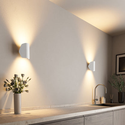 Rotara™ – Robuste LED Wandleuchte Schwarz