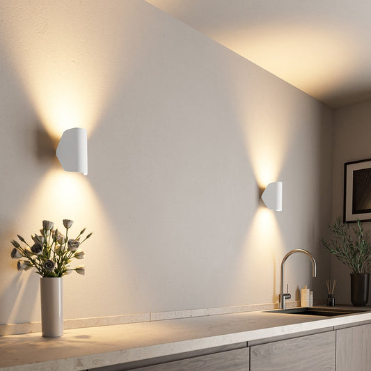 Rotara™ – Robuste LED Wandleuchte Schwarz