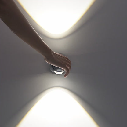 Lumexo™ – Kabellose LED Wandleuchte mit Schalter für Innen & Außen